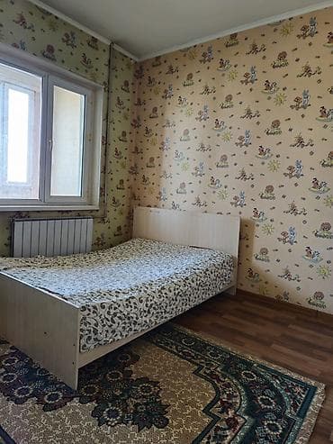 кон завод: 2 комнаты, 50 м², Толойкон мкр., 105 серия, 3 этаж, Косметический ремонт — 2