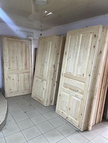 межкомнатные деревянные двери: Межкомнатная дверь, Новый, Глухие, Деревянная, цвет - Желтый — 1