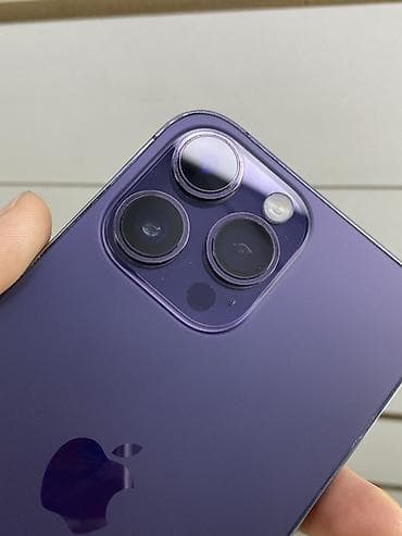 iphone battery: IPhone 14 Pro Max, 256 ГБ, Deep Purple, 99 % — 2