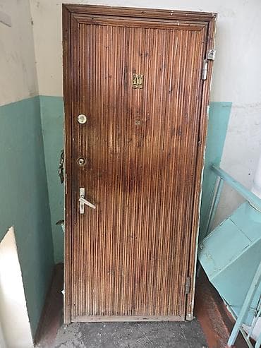 двери бу кара балта: Двери для домов и квартир, Металлическая, Одностворчатая, цвет - Коричневый — 1