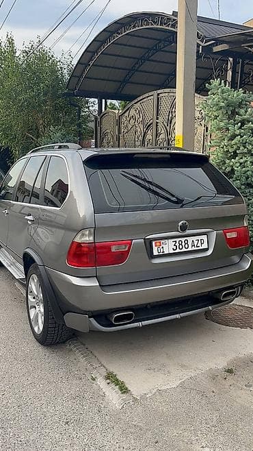 Транспорт: BMW X5: 2004 г., 4.4 л, Автомат, Бензин, Кроссовер — 7