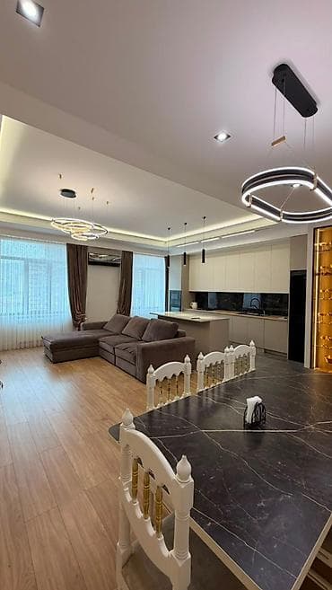 Батирлер: 4 бөлмө, 148 м², Асанбай мкр Элитка, 7 кабат, Евро оңдоо — 8