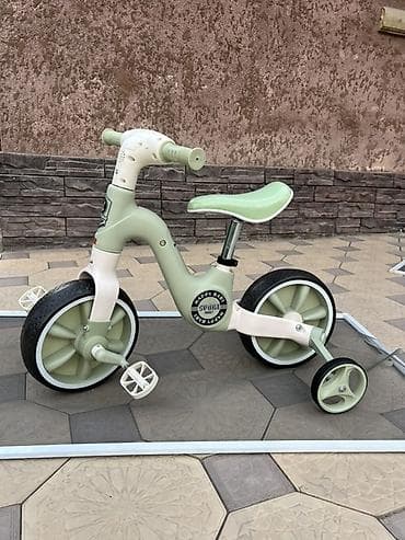 машина конструктор: Детский трехколесный велосипед-трансформер Happy Baby Sport - — 1