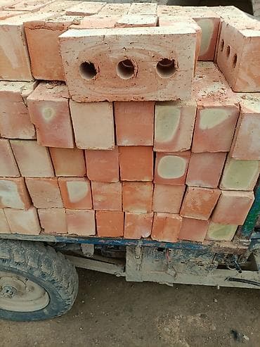 Дом и сад: Пустотелый, дырчатый, Жженый кирпич, Полублок, 250×120×88 — 3