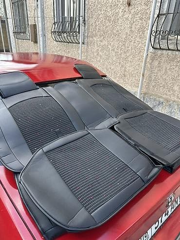 массажный накидка: Чехлы Экокожа, С подушкой, цвет - Черный, Новый, Самовывоз — 4