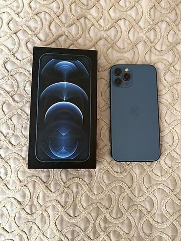 IPhone 12 Pro, Pacific Blue, Коробка