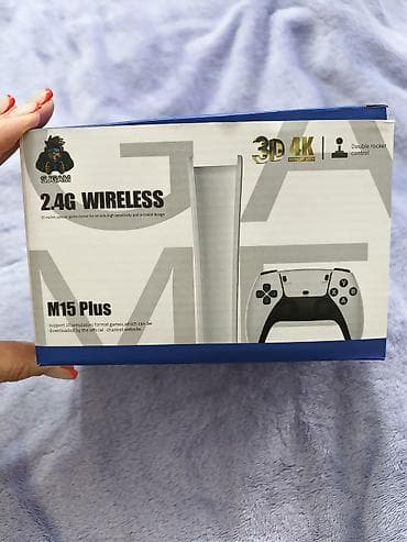 ps5 controller: Игровая приставка Game Stick Pro (комплект M15 Plus) с двумя — 2