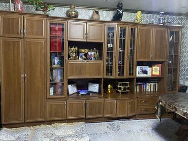 кресло икея: Зал үчүн гарнитур, Колдонулган, Отургуч, Шкаф, МДФ, Өзү алып кетүү — 1