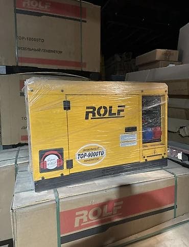 wireless microphone: Дизельный генератор ROLF TOP-9000TD (Super Silent) - Тип: дизельный — 8