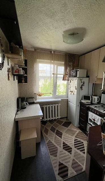 кв вефа: 3 комнаты, 58 м², 104 серия, 4 этаж, Евроремонт — 3