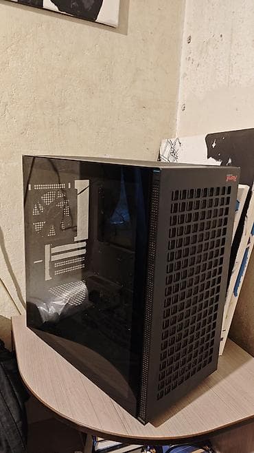ПК корпусу, Колдонулган, DeepCool, Micro-ATX, түсү - Кара — 1