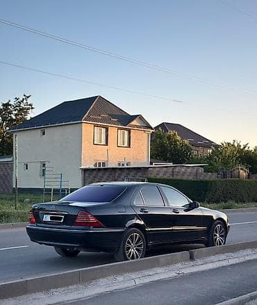 мерседес бенц с: Mercedes-Benz S-Class: 2000 г., 5 л, Автомат, Бензин, Седан — 2
