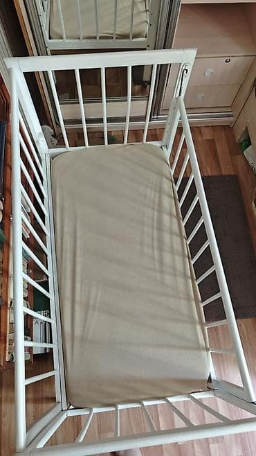bunk bed: Детская кроватка б/у в хорошем состоянии с отличным детским матрасом — 2