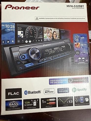 Автоэлектроника: Автомагнитола Pioneer MVH‑S325BT (Digital Media Receiver) - Поддержка — 1