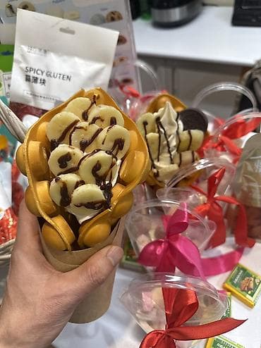 Техника жана электроника: Продаю вафельницу. Гонконгские вафли 
Цена 9000 сом — 2