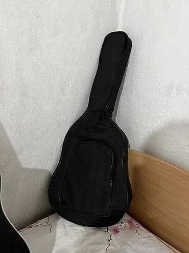 Гитары: Акустическая гитара Weibo, тип корпуса Dreadnought с вырезом (cutaway) — 7