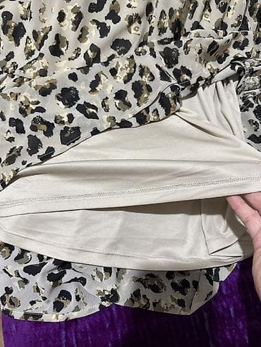 платья на той: Платье OBJECT, размер 40 (EU). - Свободный силуэт с ярусами по юбке - — 3