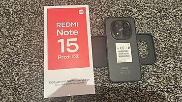 red magic 8s pro: Redmi, Redmi Note 15 Pro Plus, Новый, 256 ГБ, цвет - Черный — 1
