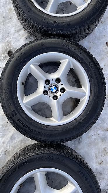 салон на бмв х5: Колеса в сборе 225 / 65 / R 17, Зима, Б/у, Комплект, Легковые, Литые, отверстий - 5 — 5