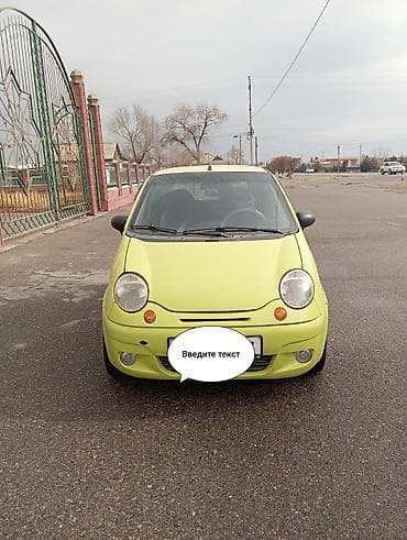 kia морник: Daewoo Matiz: 2005 г., Бензин, Хэтчбэк — 4