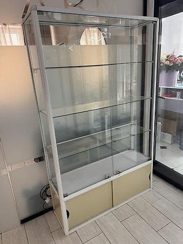 кузгу зеркало: Витрина Косметика үчүн, Ящиктери менен, 200 см * 100 см * 40 см — 2