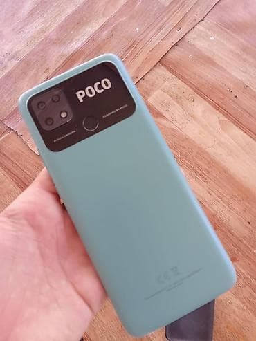 otg type c: Poco C40, Б/у, 64 ГБ, цвет - Голубой, 2 SIM — 1