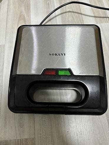 Вафельница Sokany Особо не пользовались, просто так лежит -