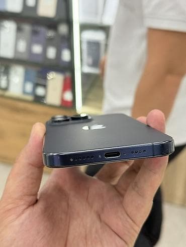 poco с55: IPhone 15 Pro Max, Б/у, 512 ГБ, Blue Titanium, Защитное стекло, Чехол, 89 % — 4