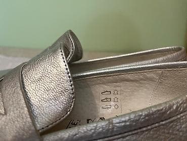 Спецодежда: Женские лоферы PostXchange (модель Neru 9400) - Цвет: серебристый — 4