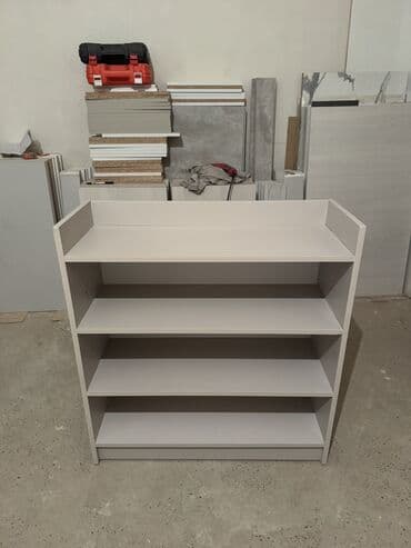 стеллаж на стиральную машину: Тумба и подставка для обуви, Новый, Другой материал, Платная доставка, Самовывоз, цвет - Белый — 1