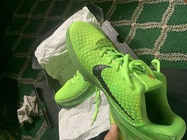 обувь новые: Мужские кроссовки, 45, Nike, Новый, цвет - Зеленый, Платная доставка — 5