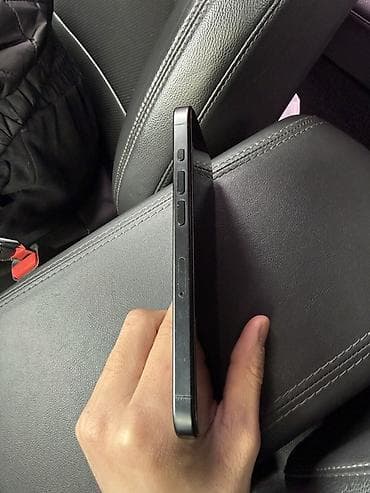 iphone айклауд: IPhone 15 Pro, Б/у, 256 ГБ, Black Titanium, Защитное стекло, Чехол, Коробка, 87 % — 3