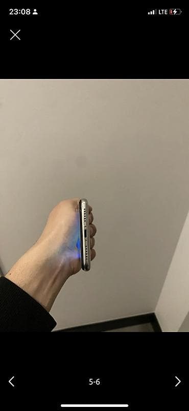 mac mini: IPhone X, Б/у, Серебристый — 5