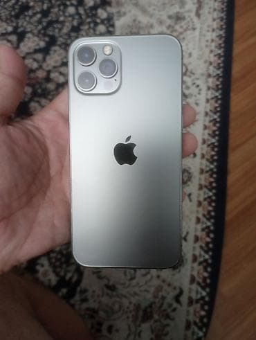 pixel 6a: IPhone 12 Pro, Б/у, 128 ГБ, Pacific Blue, Защитное стекло, 90 % — 1