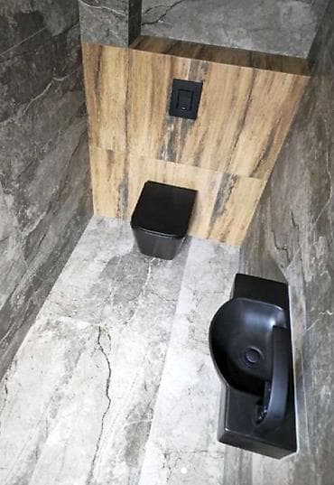 ремонт гидроскутеров: Современная отделка санузла «под ключ» - Стиль: минимализм, сочетание — 8