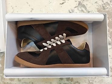 Мужская обувь: Мужские кроссовки, 40, MM6 Maison Margiela, Новый, цвет - Коричневый — 3