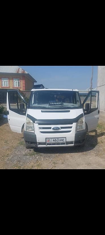 авто генераторы: Ford Transit (пассажирский микроавтобус), белый цвет — 1