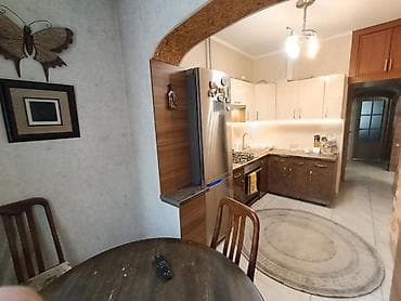 бишкек жилье: 3 комнаты, 64 м², 105 серия, 2 этаж, Дизайнерский ремонт — 7