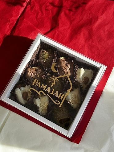 Чай, кофе, суусундуктар: Наборы фиников в шоколаде «Рамазан» - Ассорти из отборных мягких — 2