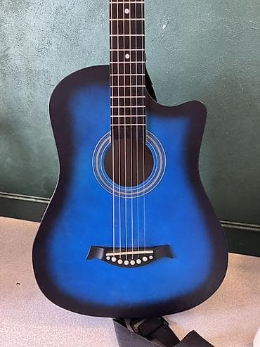 12 струн: Акустическая гитара 6 струн, форма дредноут с вырезом (cutaway) — 1