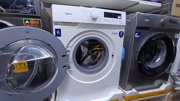 купить стиральную машину с баком для воды: Стиральная машина Midea, Новый, Автомат, До 6 кг, Полноразмерная — 4