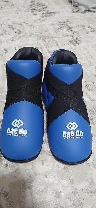 купить лыжи с ботинками: Экипировка для таэквондо ITF(синий) Состояние: Б/у Шлем, перчатки — 3