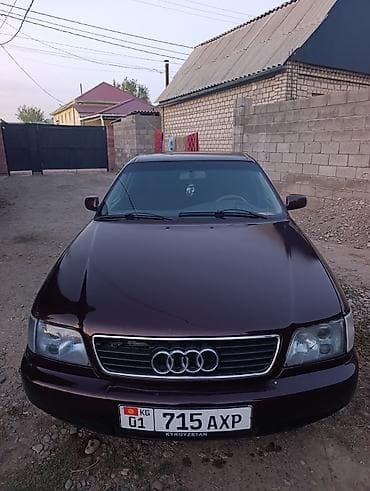 Audi A6: 1994 г., 2.6 л, Механика, Газ, Седан at lalafo.kg Audi A6: 1994 г., 2.6 л, Механика, Газ, Седан