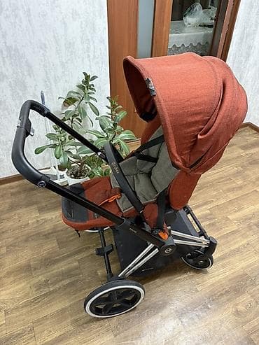коляска сайбекс цена: Прогулочная коляска Cybex Priam - Цвет: терракотовый (сиденье) с — 2