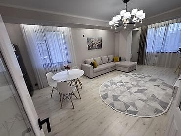 квартира на длительный срок ош: 2 комнаты, Собственник, Без подселения, С мебелью полностью — 5