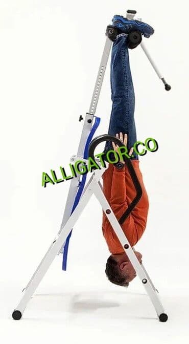 купить ортопедический наколенник: Инверсионный стол Аман Сау заводской Лечение грыжи позвоночника / — 1