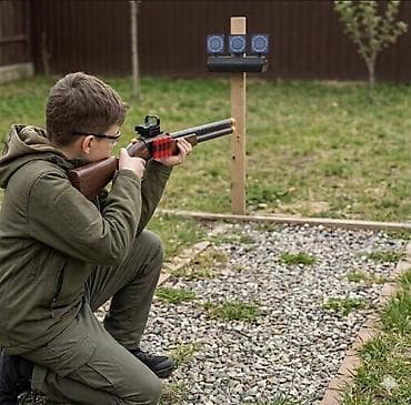 toys: Игровое помповое ружьё S686‑B (версия с «деревянной» текстурой) — 2