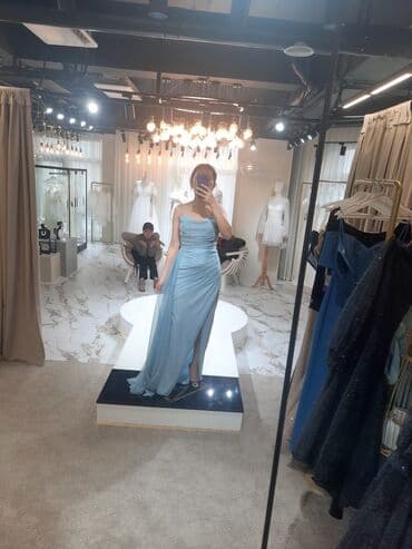 Вечернее платье, Длинная модель, Без рукавов, M, L at lalafo.kg Вечернее платье, Длинная модель, Без рукавов, M, L