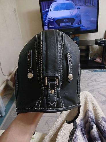 Шапка, Натуральная кожа, Зима, С козырьком at lalafo.kg Шапка, Натуральная кожа, Зима, С козырьком