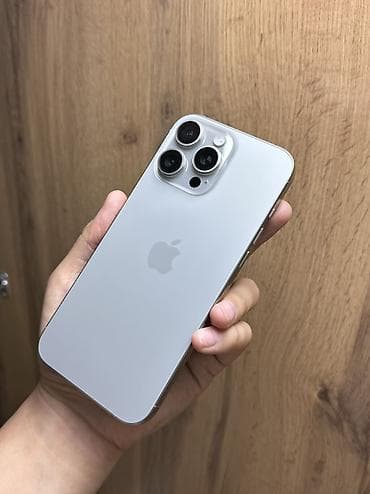 ufs 3: IPhone 16 Pro Max, Б/у, 256 ГБ, Natural Titanium, Защитное стекло, Чехол, В рассрочку, 96 % — 4